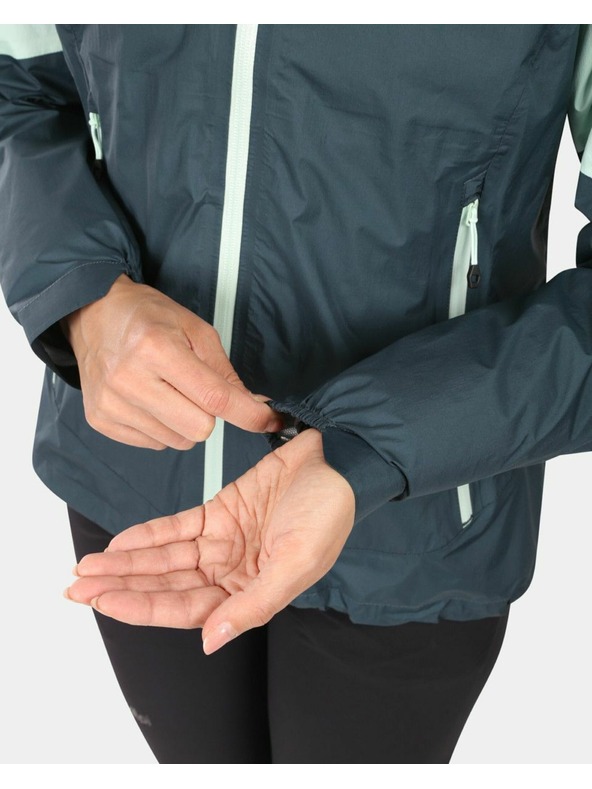 Kilpi Ženska vodootporna jakna Kilpi HURRICANE-W Tamno zelena