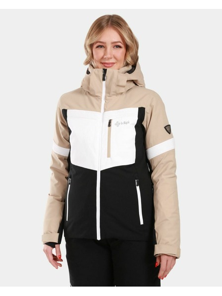 Kilpi Ženska skijaška jakna Kilpi VALERA-W Bež