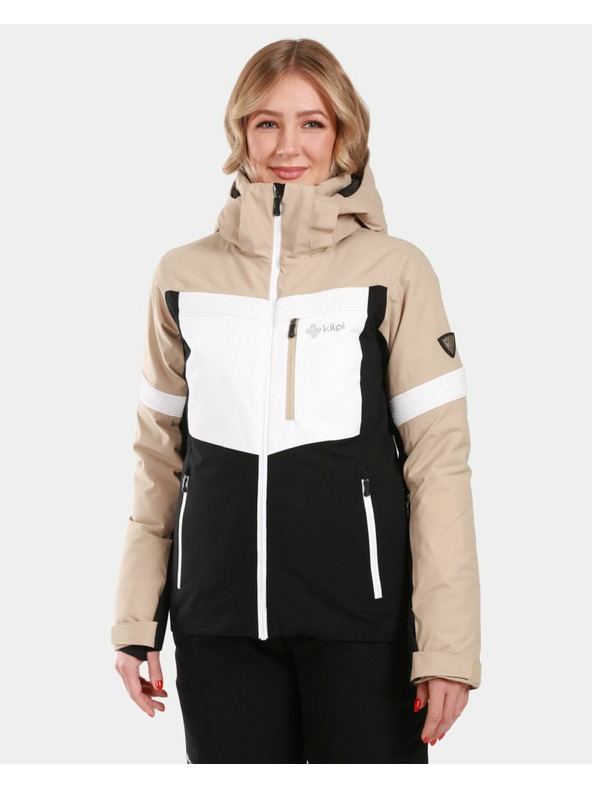 Kilpi Ženska skijaška jakna Kilpi VALERA-W Bež