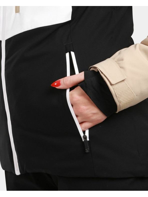 Kilpi Ženska skijaška jakna Kilpi VALERA-W Bež