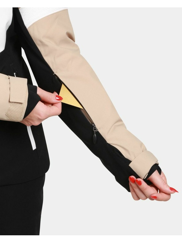 Kilpi Ženska skijaška jakna Kilpi VALERA-W Bež