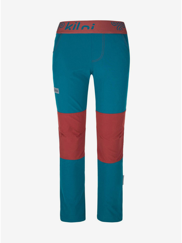 Kilpi Kilpi KARIDO-JB crveno-tirkizne hlače za dječake
