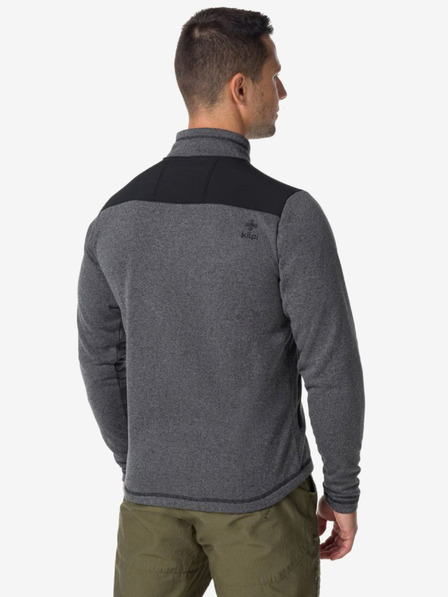 Kilpi Kilpi REGIN-M tamno sivi muški džemper od flisa