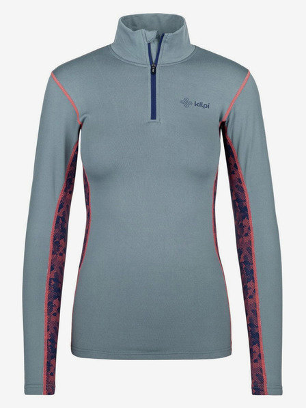 Kilpi Svijetloplava ženska termo majica kratkih rukava sa podignutom kragnom KILPI WILLIE