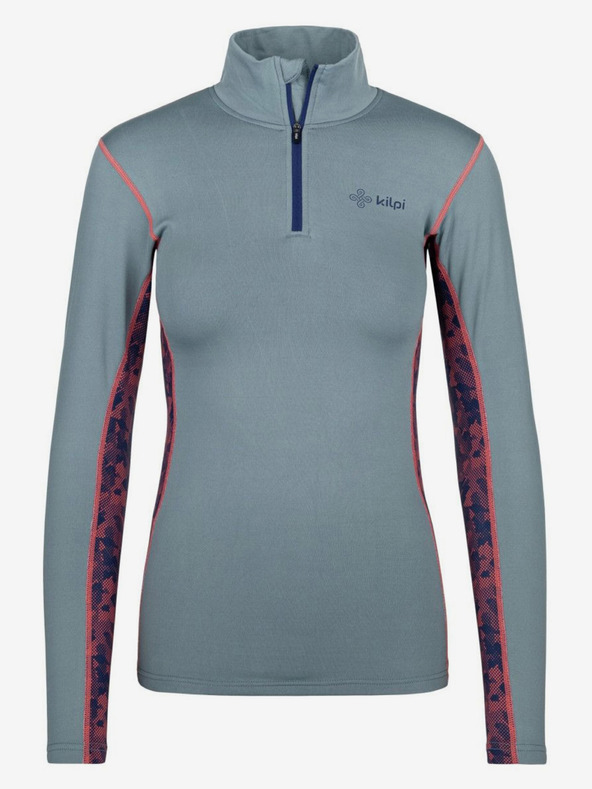 Kilpi Svijetloplava ženska termo majica kratkih rukava sa podignutom kragnom KILPI WILLIE