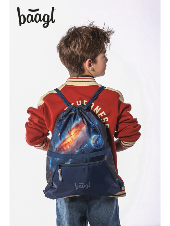 BAAGL  BAAGL SET 3 AIRY Svemir: ruksak, pernica, vrećica