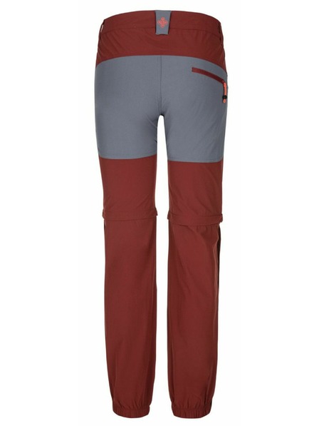 Kilpi Ženske outdoor hlače KILPI HOSIO-W Tamno crvena