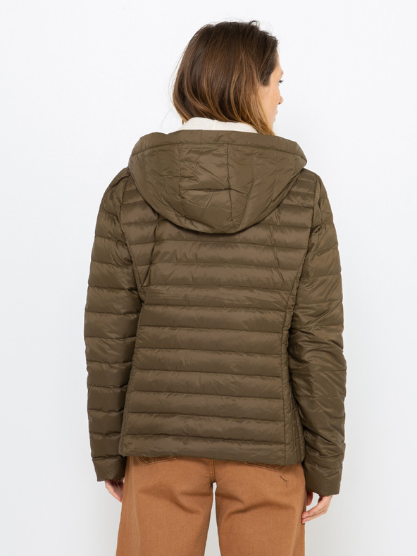 CAMAIEU Khaki prošivena jakna CAMAIEU