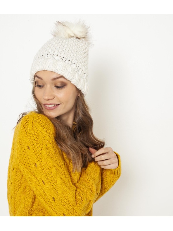 CAMAIEU Bijela kapa CAMAIEU