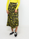 CAMAIEU Crno-žuta uzorirana maksi suknja CAMAIEU