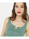 CAMAIEU Zelena majica na bretele CAMAIEU