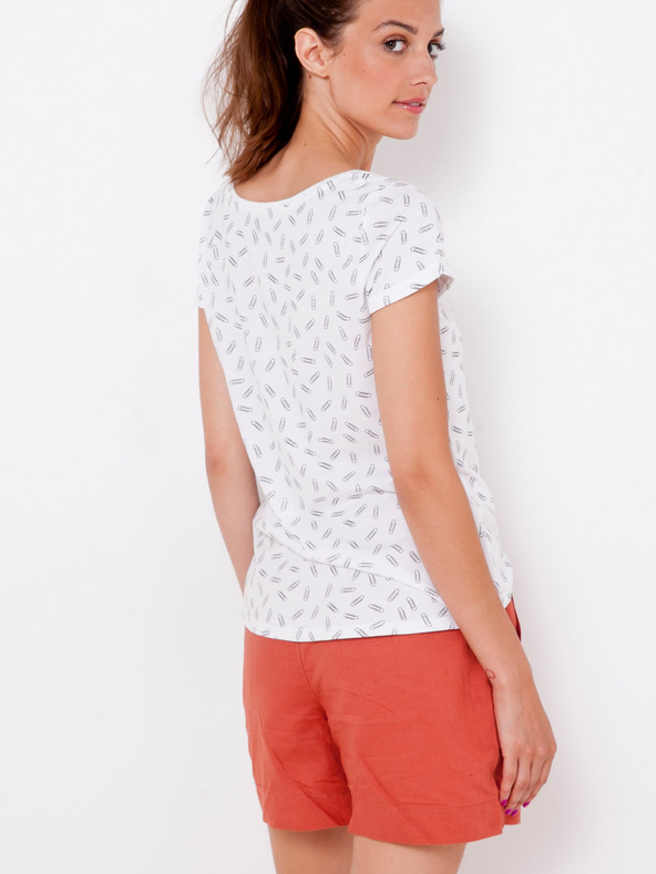 CAMAIEU Bijela majica CAMAIEU