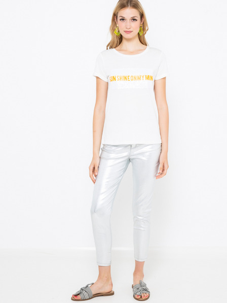 CAMAIEU Bijela majica CAMAIEU