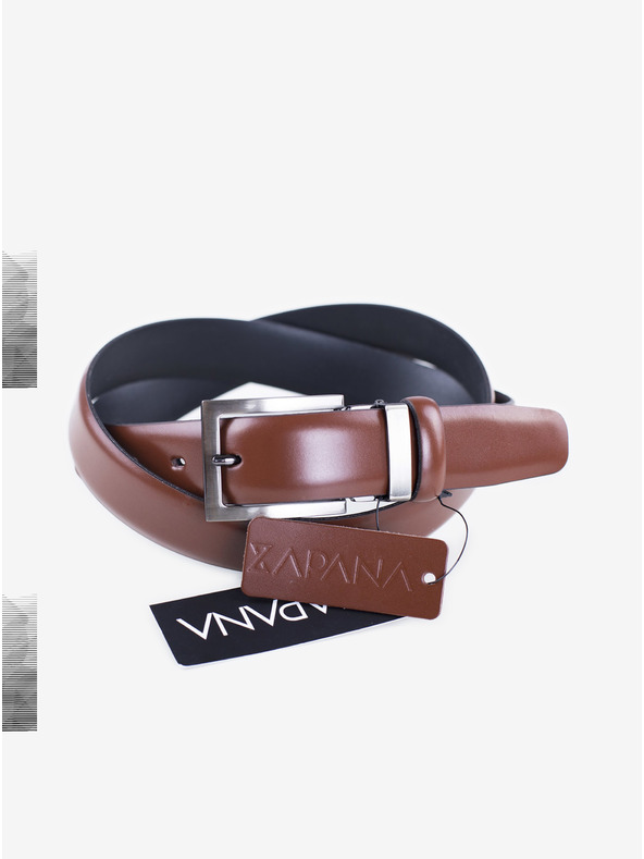 Zapana Zapana Satyr smeđi muški kožni remen