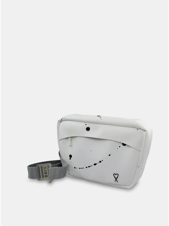 Xiss Xiss bijela torba oko struka Splashed White