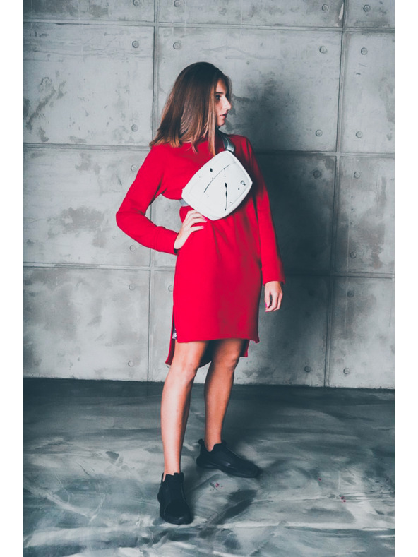 Xiss Xiss bijela torba oko struka Splashed White