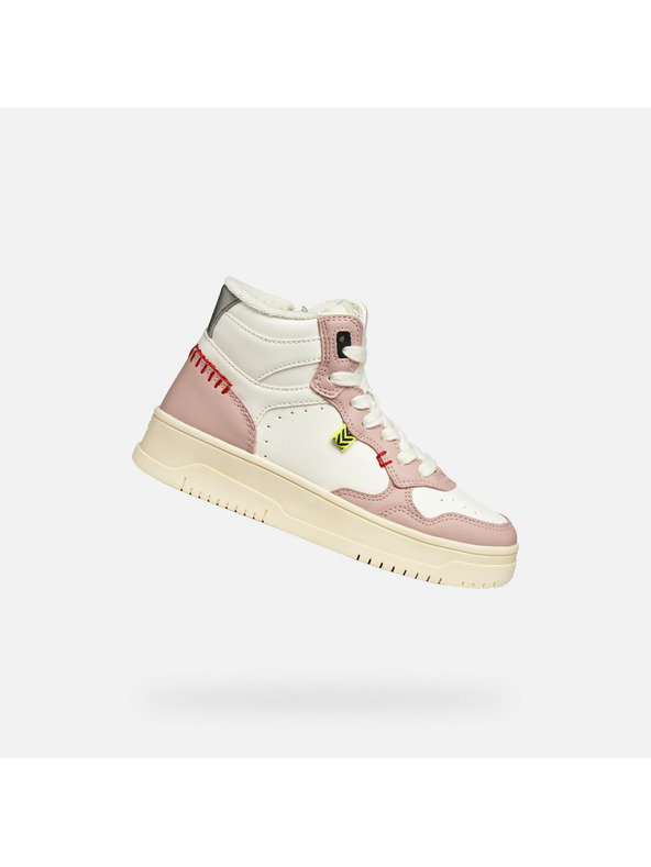 Geox Bijele djevojčinske tenisice Geox Lestrella