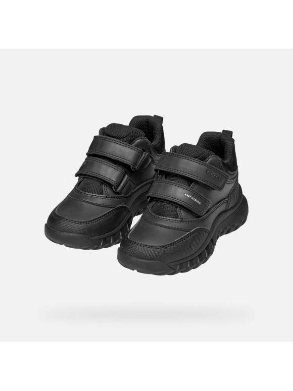 Geox Crna dječja gležnjača Geox Simbyos ABX