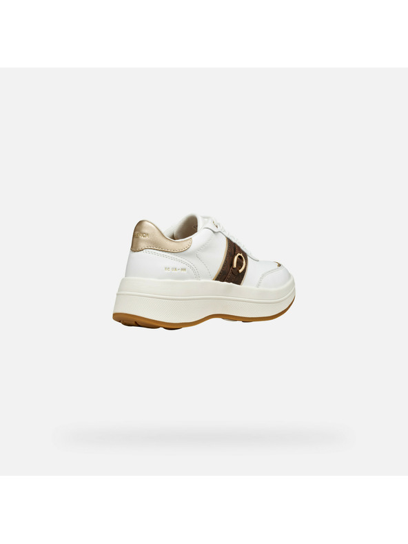 Geox Bijele ženske tenisice Geox Spherica Ecub-3