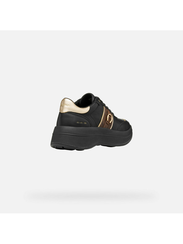 Geox Crne ženske tenisice Geox Spherica Ecub-3