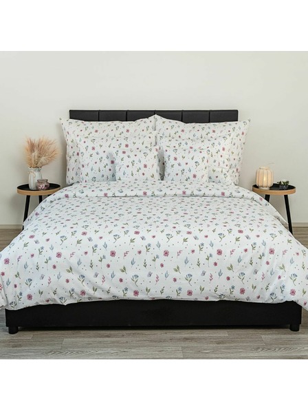 Kvalitex Francuska krep posteljina 240x200, 70x90cm Ljetna livada