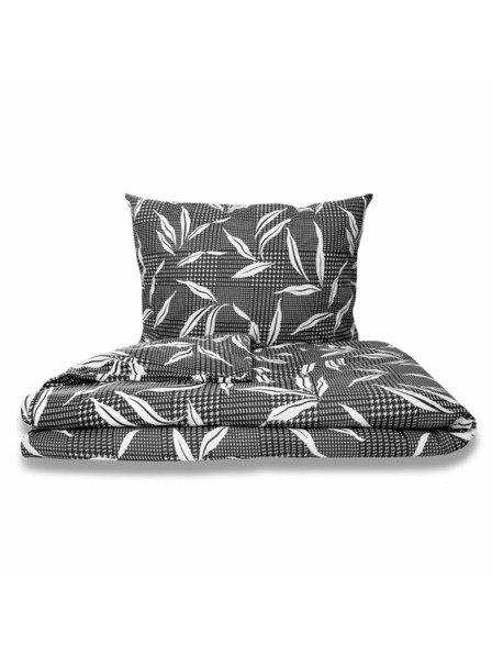 Kvalitex Francuska pamučna posteljina renforcé 240x220, 70x90cm OSAKA siva