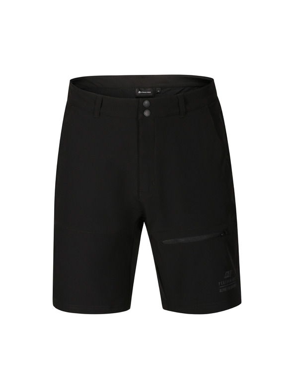ALPINE PRO Muške softshell kratke hlače s cool dry ALPINE PRO BAK black
