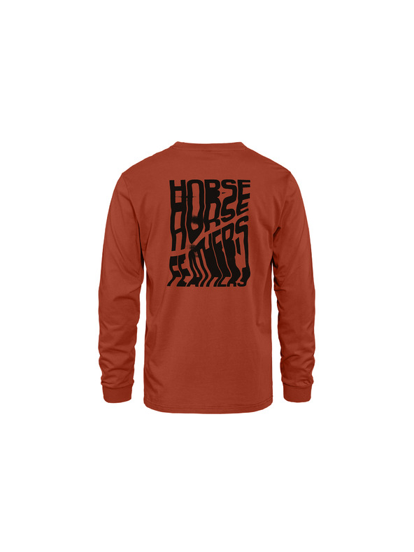 Horsefeathers Majica Xerox crvena HORSEFEATHERS