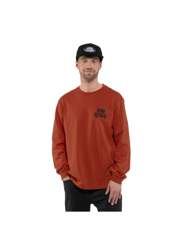 Horsefeathers Majica Xerox crvena HORSEFEATHERS