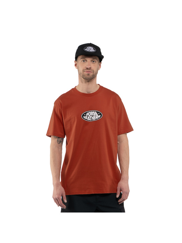 Horsefeathers Majica Dynamo crvena HORSEFEATHERS