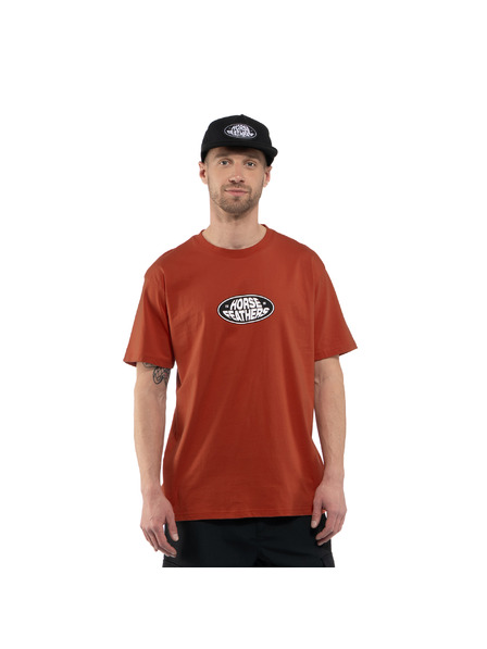 Horsefeathers Majica Dynamo crvena HORSEFEATHERS