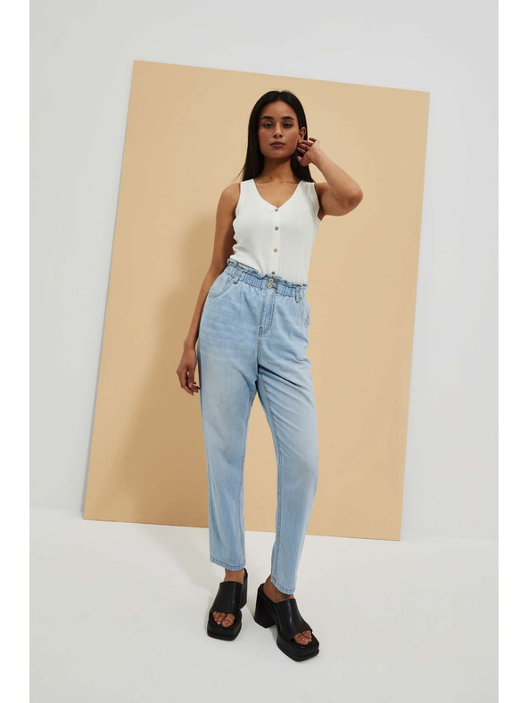 Moodo Ženske traperice Moodo – plave