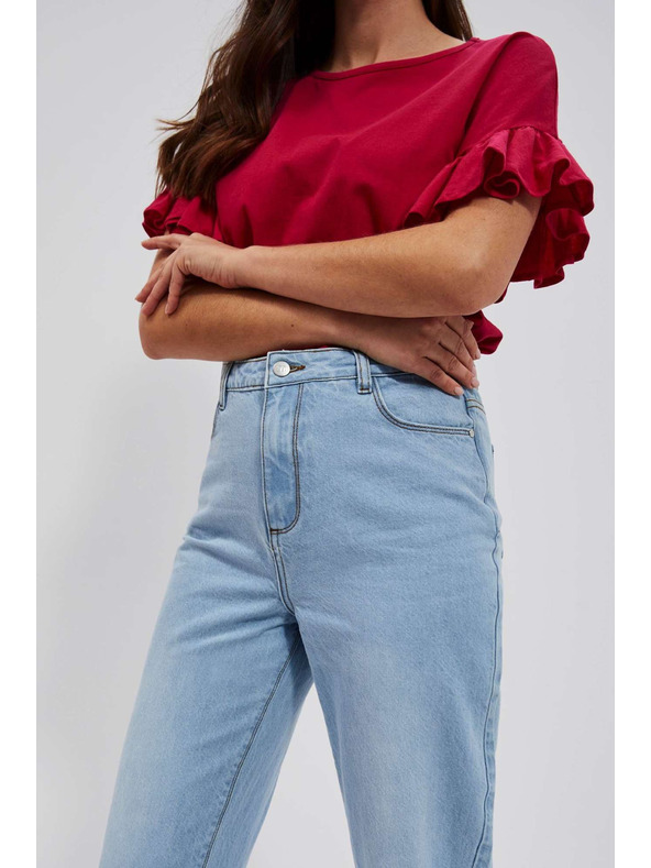 Moodo Ženske traperice Moodo – plave