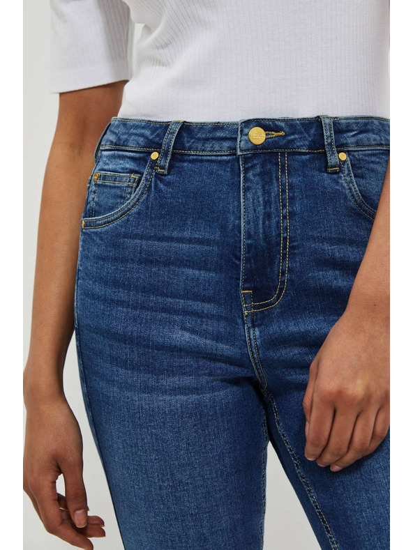 Moodo Ženske traperice Moodo – crne