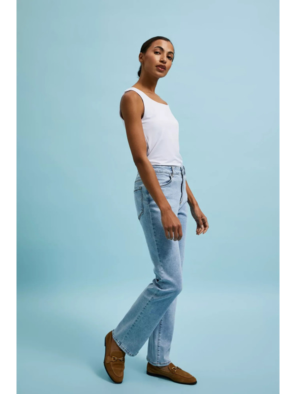 Moodo Ženske traperice Moodo – svijetlo plave