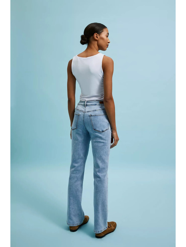 Moodo Ženske traperice Moodo – svijetlo plave