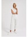 Moodo Ženske traperice Moodo – off white