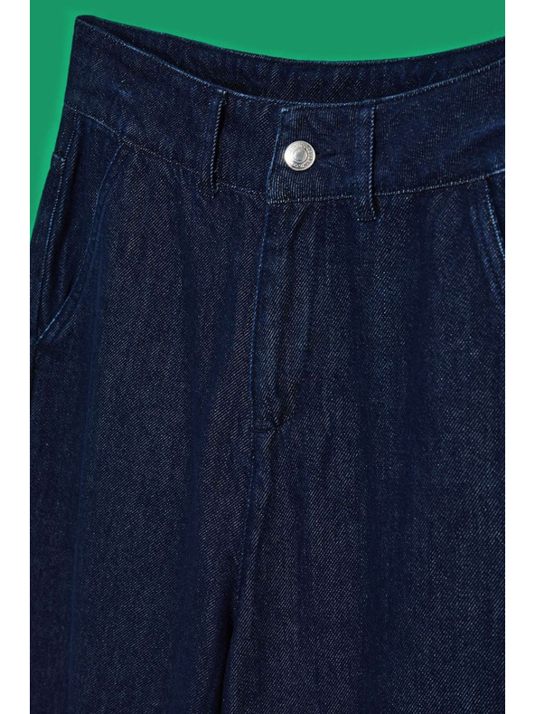 Moodo Ženske traperice Moodo – tamno plave