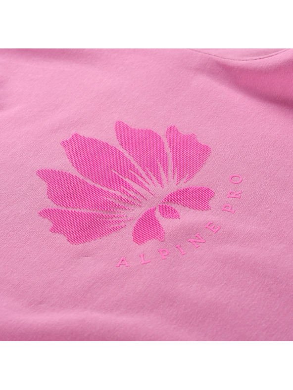 ALPINE PRO Ženska pamučna majica ALPINE PRO SUMEKA cyclamen varijanta pa