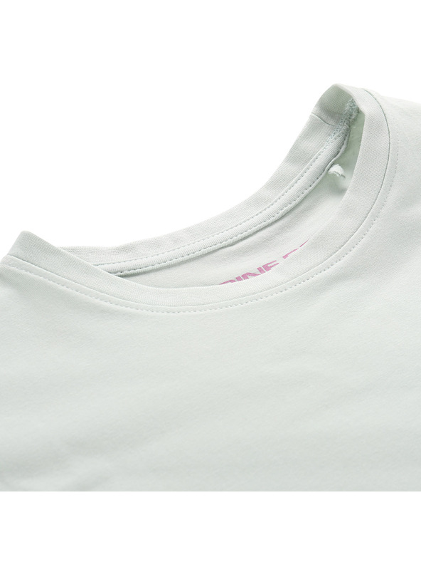 ALPINE PRO Ženska pamučna majica ALPINE PRO SUMEKA pale aqua varijanta pa