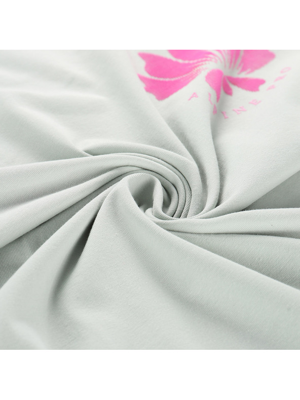 ALPINE PRO Ženska pamučna majica ALPINE PRO SUMEKA pale aqua varijanta pa