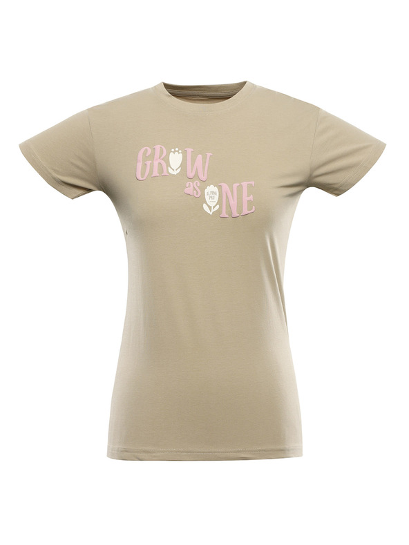 ALPINE PRO Ženska pamučna majica ALPINE PRO SUMEKA twill varijanta pb