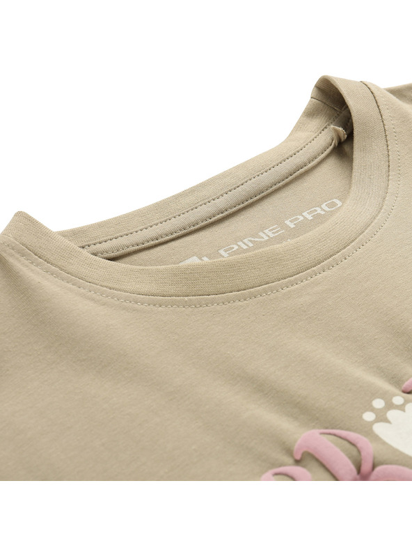 ALPINE PRO Ženska pamučna majica ALPINE PRO SUMEKA twill varijanta pb