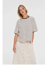 Moodo Moodo ženska majica na pruge