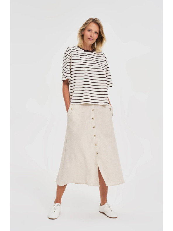 Moodo Moodo ženska majica na pruge