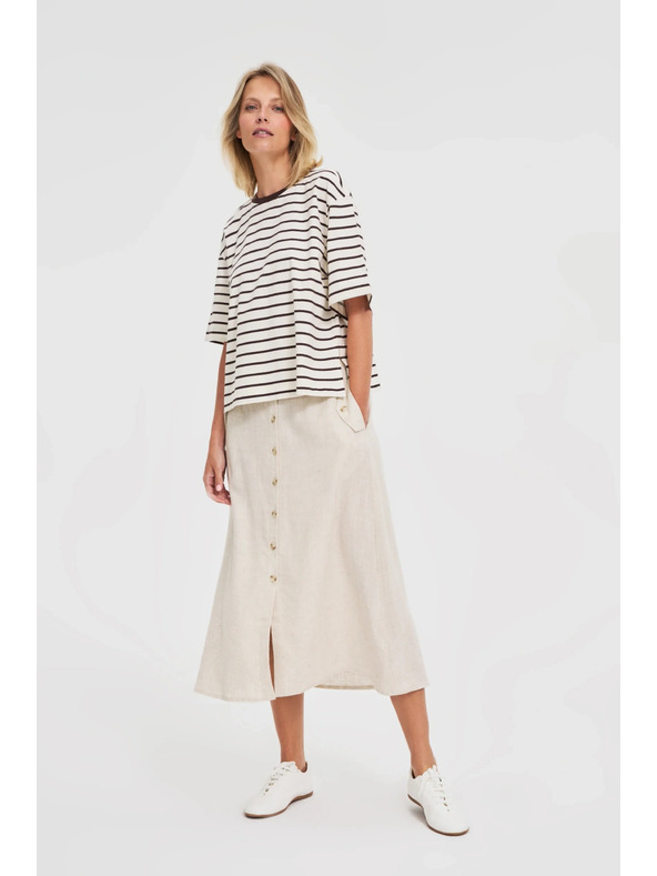 Moodo Moodo ženska majica na pruge