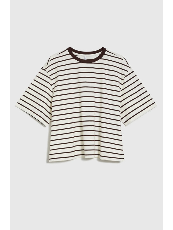 Moodo Moodo ženska majica na pruge