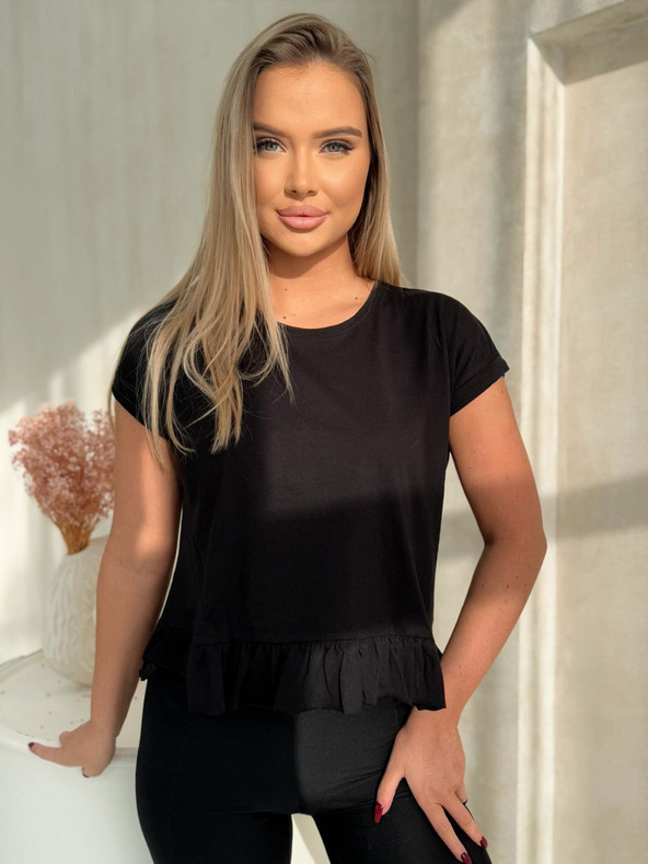 Edoti Majica s volanom - crna