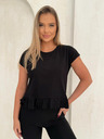 Edoti Majica s volanom - crna