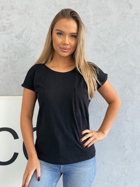 Edoti Majica s džepom - crna